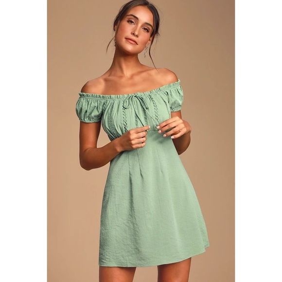 Green Size 10 Cocktail dress - Picture 2 of 2